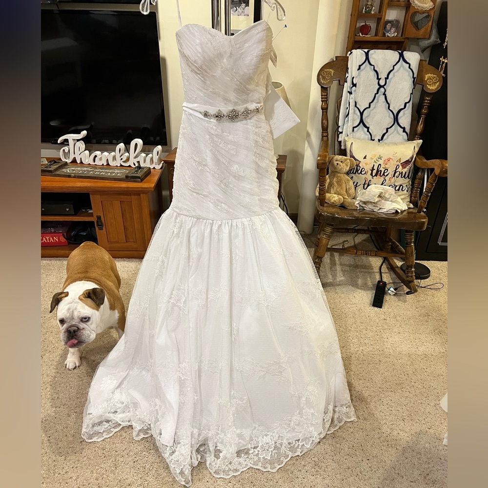 NWT DaVinci lace wedding dress
